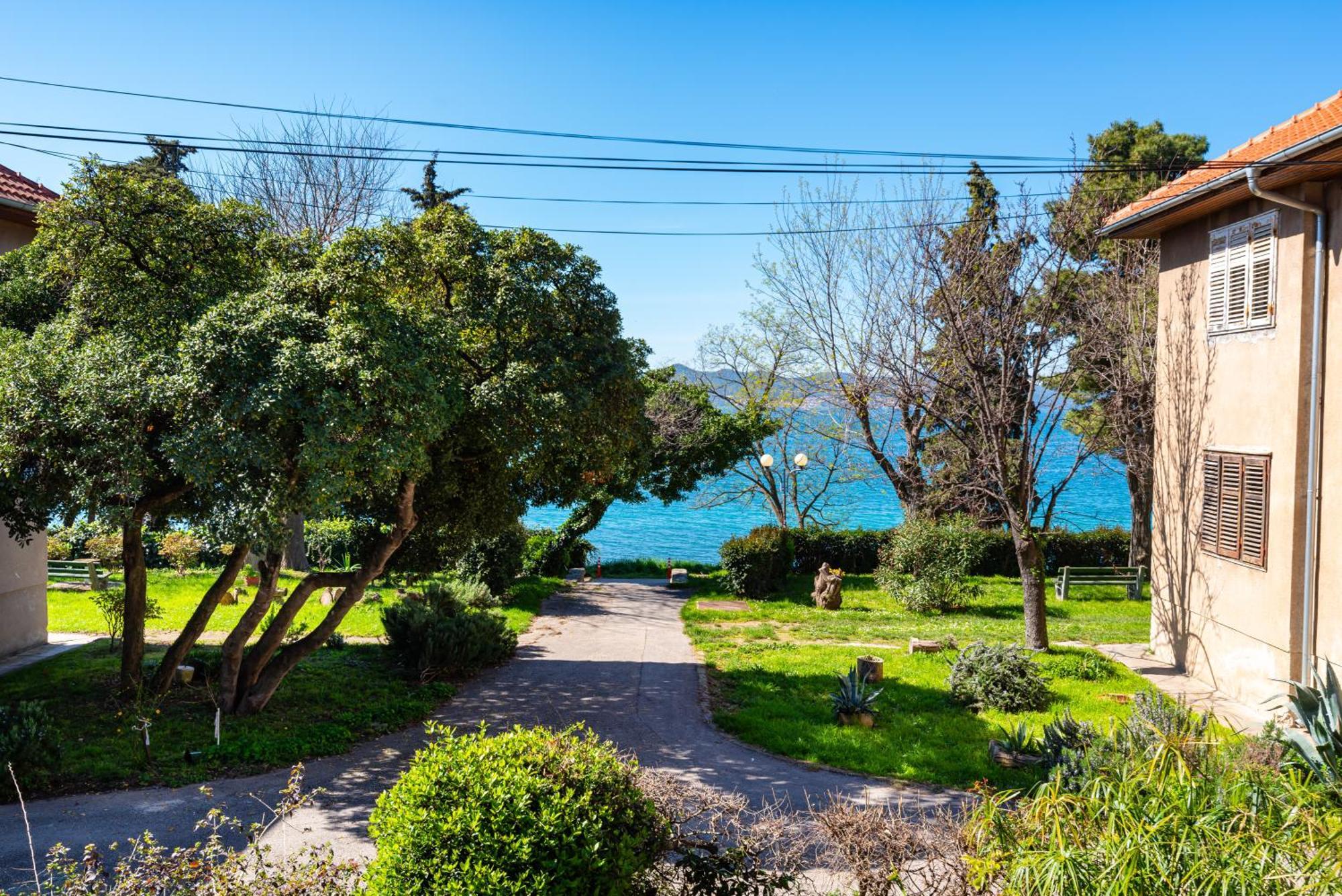 Apartmán Kolovare Garden Oasis - First Row By Sea Zadar Exteriér fotografie