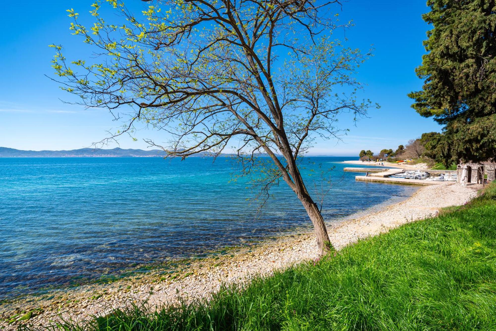 Apartmán Kolovare Garden Oasis - First Row By Sea Zadar Exteriér fotografie