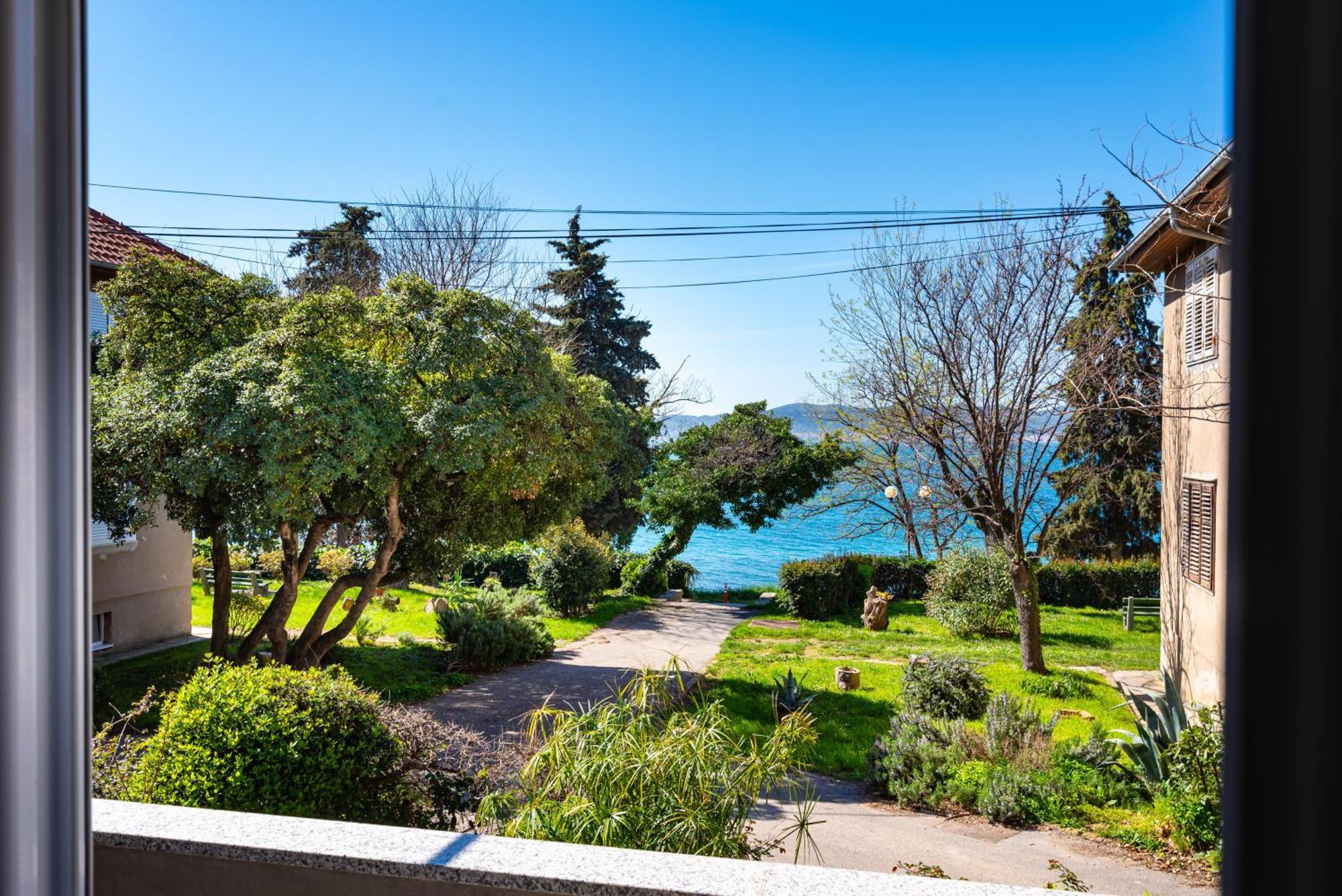 Apartmán Kolovare Garden Oasis - First Row By Sea Zadar Exteriér fotografie